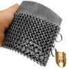 ERGONOW Cast Iron Chainmail Scrubber - Fine Ring - 316