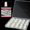 Acrylic Nail Tips Set, Venares 500 Pieces White Nail Tips