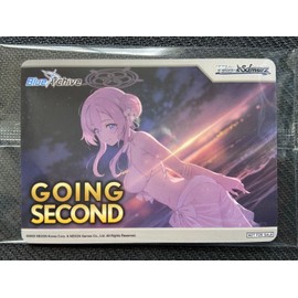 Weiss Schwarz Blue Archive English GOING SECOND Box Topper Promo Card NEW SEALED