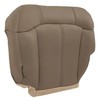 NLQR Driver and Passenger Side Bottom Replacement Seat Covers Tan