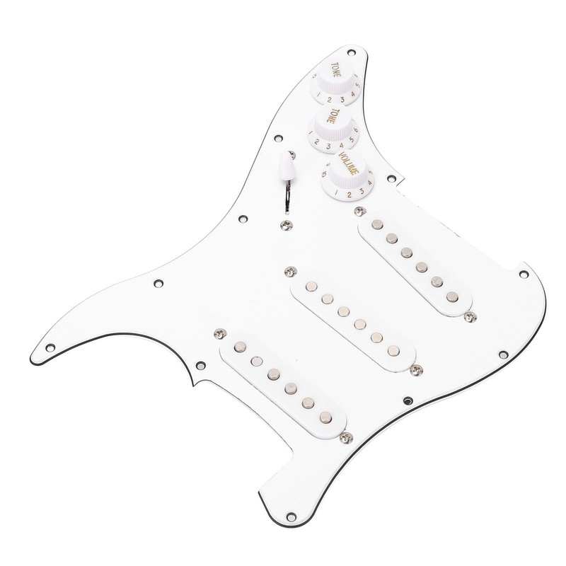 DIY Electric Guitar Kit with Prewired Loaded Pickguard Bridge System