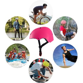 Bavilk Kids Bike Helmet,Boys Girls Helmet Multi-Sport Helmet for Skateboard Roller Inline Skating Bicycle Scooter 3 Sizes