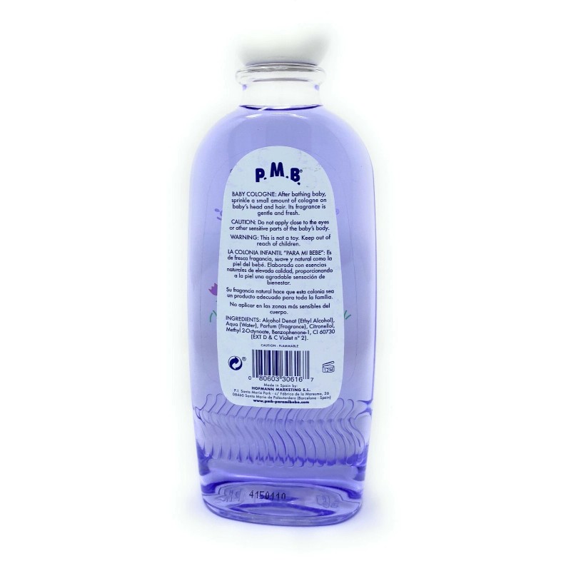 Para Mi Bebe Baby Cologne 8.3 oz, Gentle Violet Scent