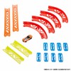 Hot Wheels Track Builder Premium Curve Pack, Includes 1 Mini