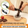 Spring Chef Premium Swivel Vegetable Peeler, Soft Grip Handle and