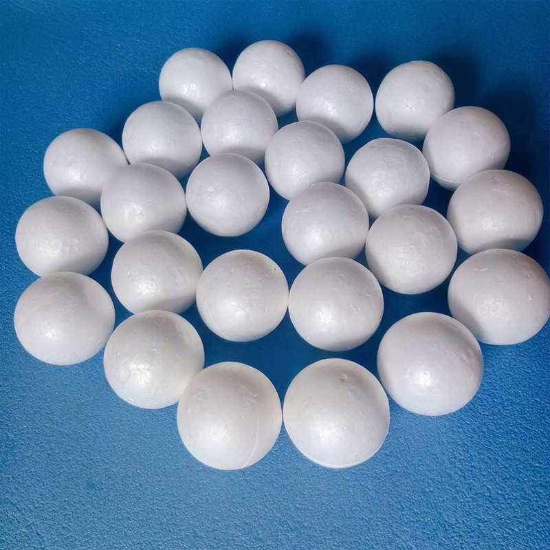 SUPVOX 200 White Foam Balls Polystyrene Balls for Christmas Wedding