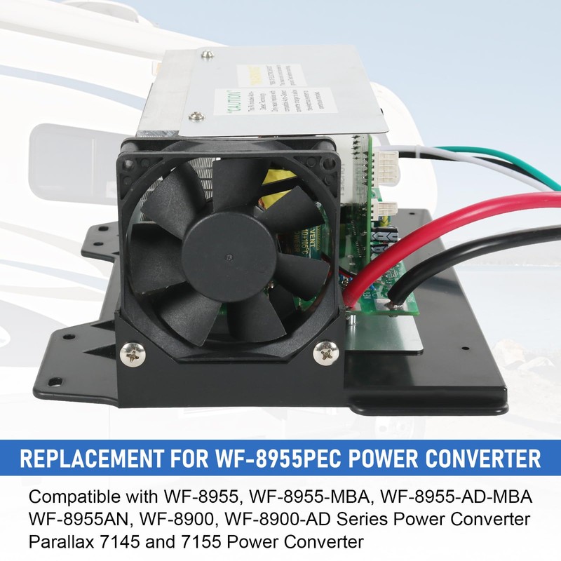 RUIANOMG WF-8955-MBA RV Power Converter Board Assembly Replacement for WF-8955,