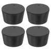 sourcing map Rubber Tapered Plug 37mm to 45mm Solid Test