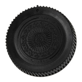 Fotodiox Designer Black Rear Lens Cap for Nikon Z Lenses - Compatible with Nikon Z-Mount Lenses and Adapter Mounts (Replaces Nikon Lf-N1 Rear Lens Cap) - Plastic …