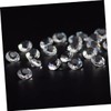 COHEALI 10mm Acrylic Plastic Drill Resin Diamonds Phone Shell Decor