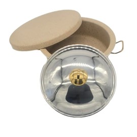 Maqluba (Makloubah) Aluminum Non-Stick Granit Coated Pot (34cm) طنجرة المقلوبه