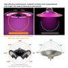 LED Grow Light E27 E26 Lamp Head Folding Waterproof Indoor