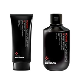 Paul Medison Homme Moisture Charging All-in-One Lotion 100ml+Water Whitening All-in-One Essence 211ml Homme All-in-one Lotion+Homme Water Whitening Essence / 폴메디슨 옴므 수분충전 올인원 로션 100ml+워터화이트닝 올인원에센스 211ml 옴므올인원로션+옴므워터화이트닝에센스