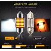 2 Pcs Led Festoon C5w Luz De Cortesia Placa Techo