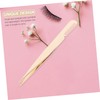 VICASKY Eyelash Clamp Tweezers with Comb Stainless Steel Lash Applicator