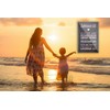 schilderkreis24 Beautiful Saying "Zuhause ist.." Magnet Decoration Quote Family Fridge