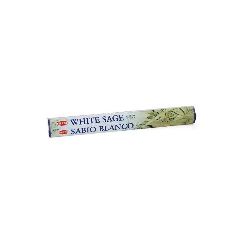 Incense Stick Bulk White Sage 240 Sticks - 12 Packets
