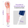 JEFURE 19.69ft Correction Tape Pens, Dry Instantly Correction Tape, Smooth