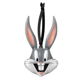Half Moon Bay Christmas Tree Decoration - Christmas Decoration - Looney Tunes Bugs Bunny Christmas Pendant - Gift Tag Christmas