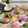 6PCS Flower Silicone Mold Set, 3D Bloom Rose Peony Fondant