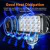 JASLITE 2PACK 6.3" 45W 5500LM Heavy Duty High Powered LED