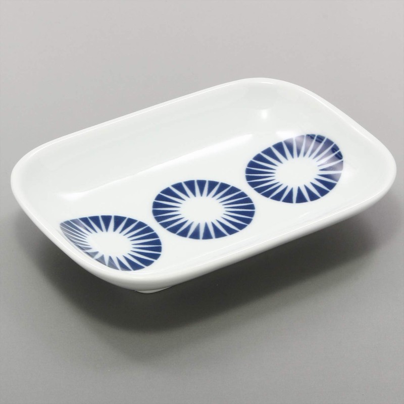 Hamachou, Evotra, Circle, Long Square Small Plate, 02-13