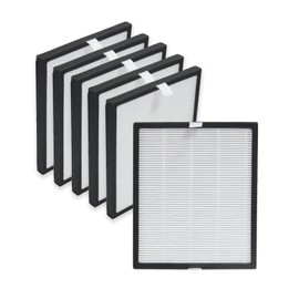 PUREBURG 1804 Replacement True HEPA Filters Compatible with Westinghouse 1804 Portable Air Purifier,6-Pack