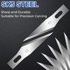 DIYSELF 150 PCS Exacto Knife Blades 11, Sharp Hobby Knife