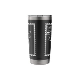 Tulips on Fairytale Stamp Stainless Steel Insulated Tumbler