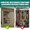 Storage Shed Hooks for Suncast/Craftsmen Resin Storage Shed 2 Pcs