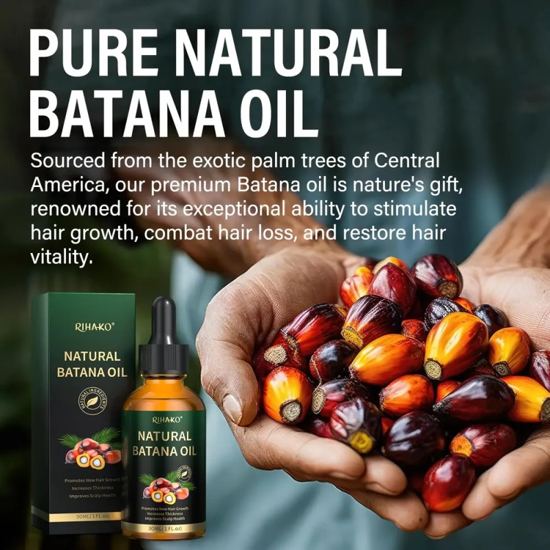 Wh Sérum Para El Crecimiento Del Cabello Rihako Batana Oil
