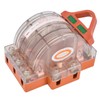 Disconnect Knife Switch Full Copper Transparent Shell 3 Pole Double