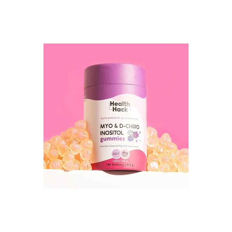 Myo Y D-chiro Inositol 40:1 Gomitas 180 Gummies Para 2