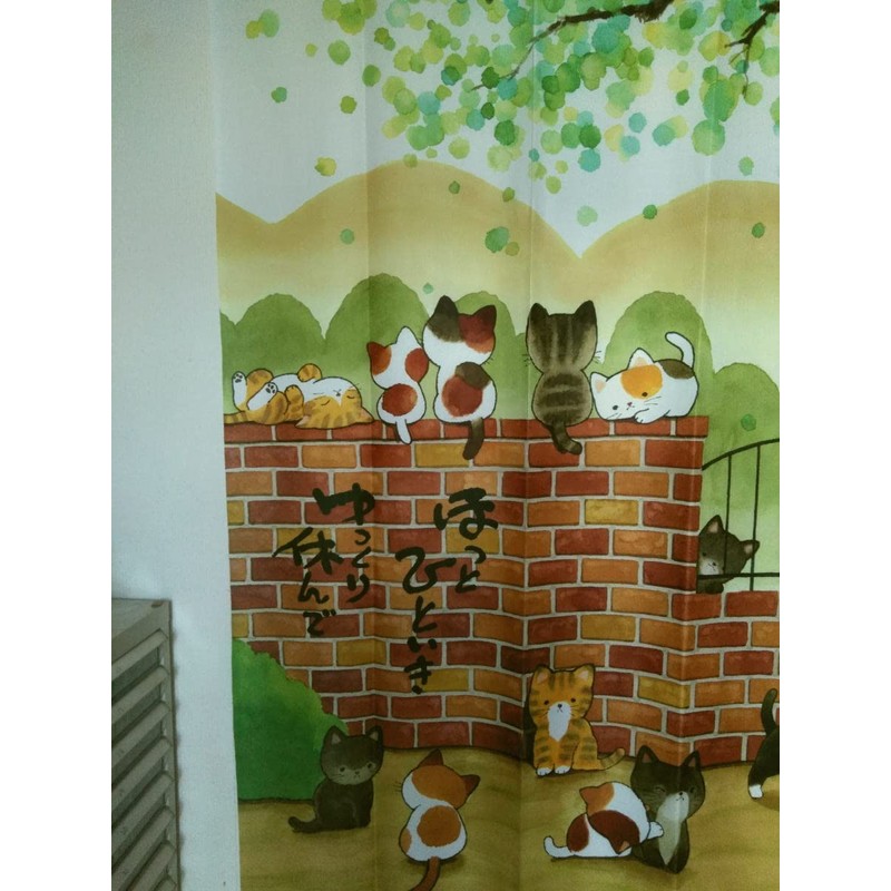 Heat Insulation: Cat Pattern Lotus 33.5 x 59.1 inches (85