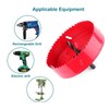 6-1/8Inch / 155mm HSS Bi-Metal Hole Cutter with Pilot Drill