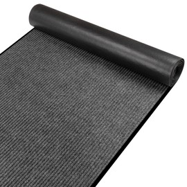 Commercial Grade Door Floor Mat - 3' x 10' Brush Step Entrance Mat - Vinyl Backed Utility Doormat - Heavy Duty Floor Mat for Commercial Outdoor and Indoor Entrances