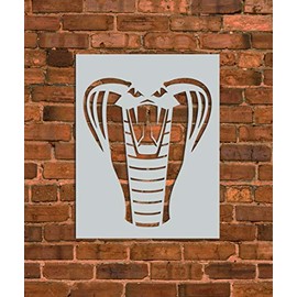 Cobra Snake Stencil Template - Reusable Stencil - INNOVO Stencils
