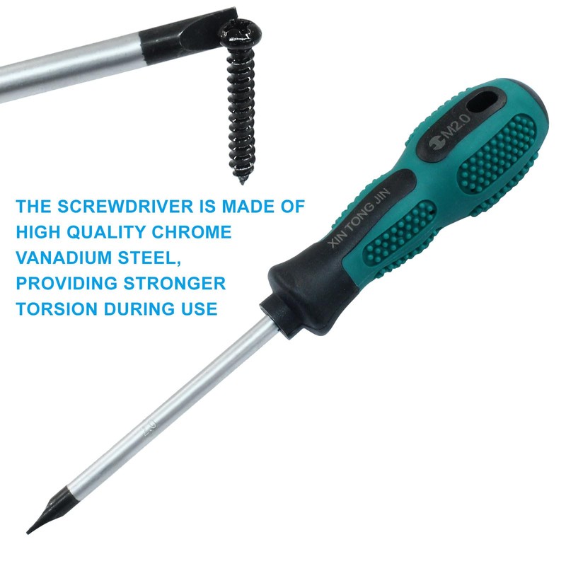 Aracombie 4PCS U-Shaped Screwdriver Set, Multifunctional Hand Tool for Fork/U-Type