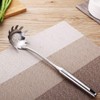 Spaghetti Spoon,304 Stainless Steel Pasta Spoon,Silver/13.8Inch