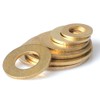 M5 Brass Flat Washers, Pack of 50 Fittings Rings Room