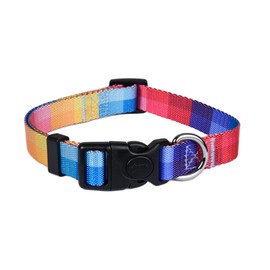 ASTORPET Adjustable Dog Collar, Soft and Durable for Small Medium Large Dogs, Buckle with Safety Clasp, Twin Model - Large