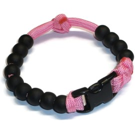 RedVex Ranger Pace Counter Bead Bracelet Choose your color and size - Customization Available (Light Pink, 8 inch)