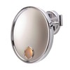 JERDON 9-Inch Euro Lighted Wall Mount Makeup Mirror - Direct