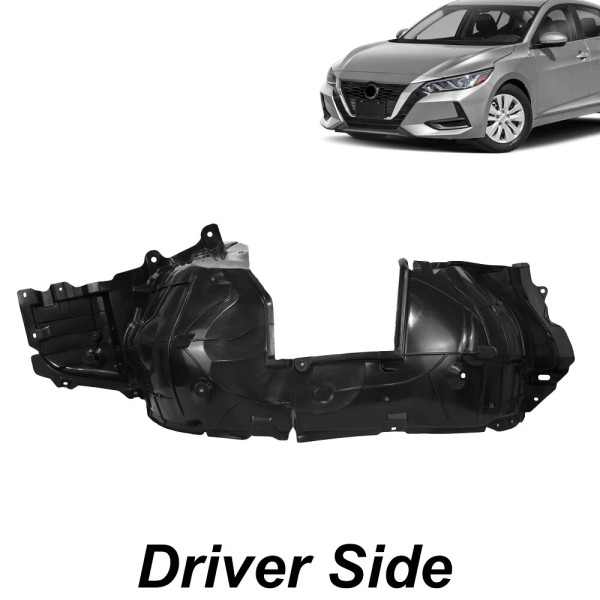 Unbranded For 2020-2024 Nissan Sentra Left Front Fender Inner Liner