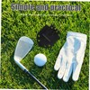 WHAMVOX Metal Golf Towel Holder Clip Lightweight Ergonomic Golf Bag