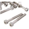 AHCA2 Stainless Steel Socket Cap Allen Key Head Bolt/Screws M4