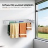 SZJoyBet Laundry Drying Rack, Collapsible Wall Mounted Clothes Drying Rack