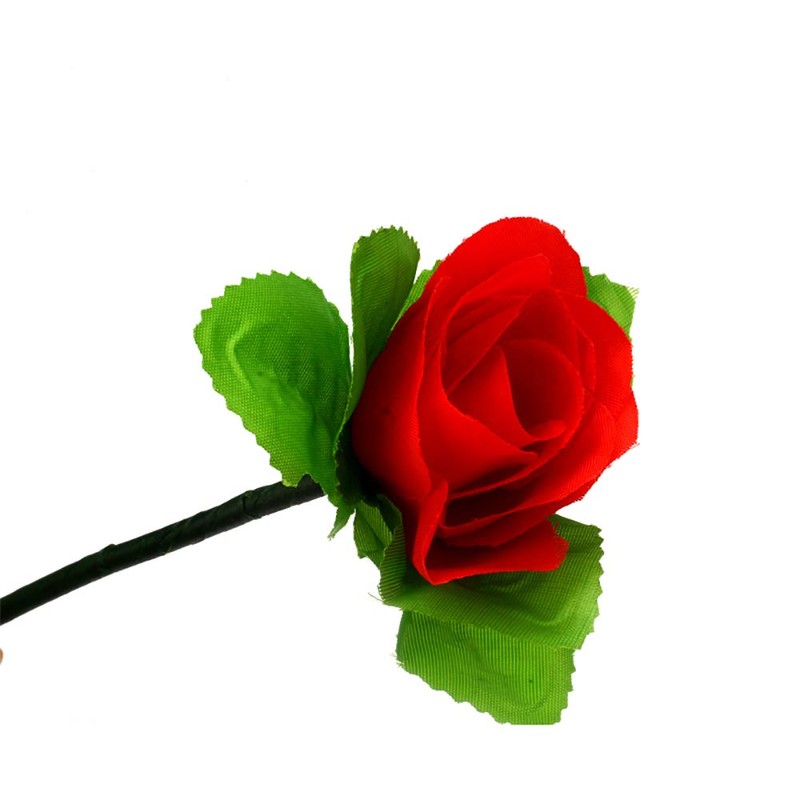 Folding Appearing Rose Flower Magic Tricks Magician Gimmick Illusion Stage
