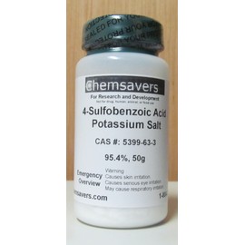 4-Sulfobenzoic Acid Potassium Salt, 95.4%, Certified, 50g