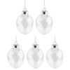 Ideen mit Herz Eggs for filling, transparent Easter eggs for